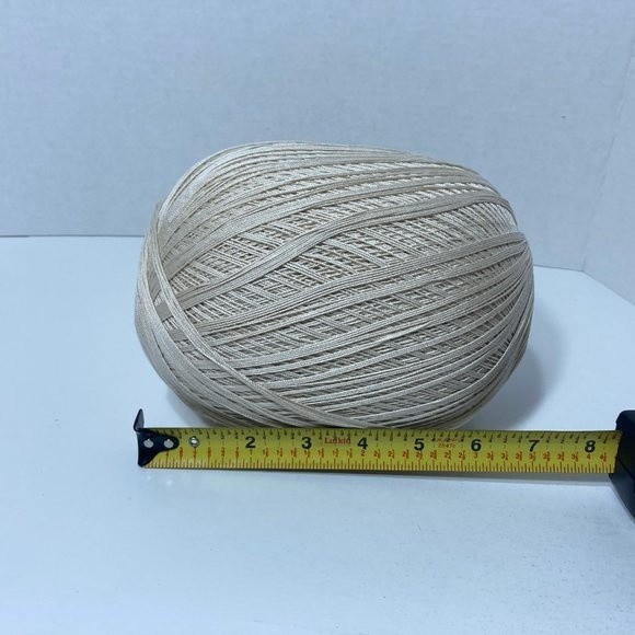 3 Aunt Lydia's Crochet Thread Jumbo Natural - Picture 5 of 9
